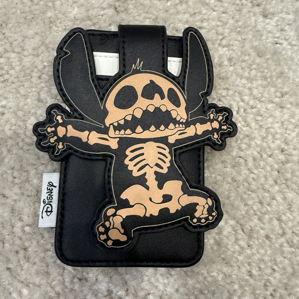 Loungefly lilo and stitch skeleton Disney Key & Card Holder